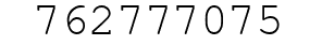 Number 762777075.