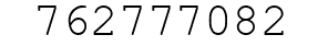 Number 762777082.