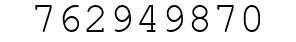 Number 762949870.