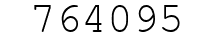 Number 764095.