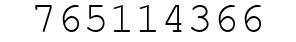 Number 765114366.