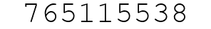 Number 765115538.