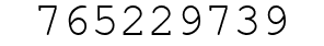 Number 765229739.