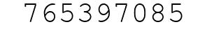 Number 765397085.