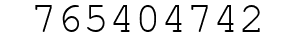 Number 765404742.
