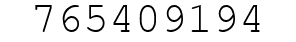 Number 765409194.
