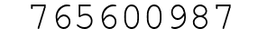 Number 765600987.