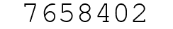 Number 7658402.
