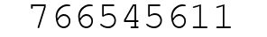 Number 766545611.