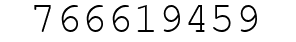 Number 766619459.