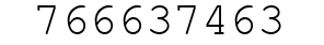 Number 766637463.