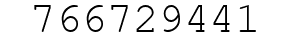 Number 766729441.