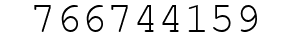 Number 766744159.