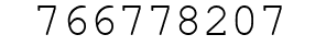 Number 766778207.