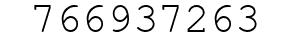Number 766937263.