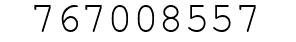 Number 767008557.