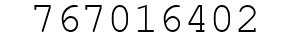 Number 767016402.
