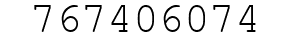 Number 767406074.