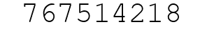 Number 767514218.