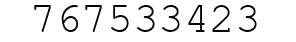 Number 767533423.