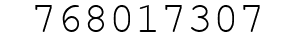 Number 768017307.