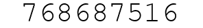Number 768687516.