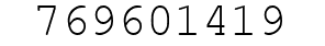 Number 769601419.