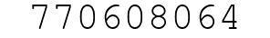 Number 770608064.