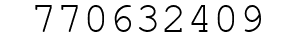 Number 770632409.