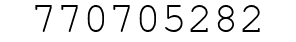 Number 770705282.