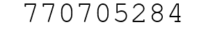 Number 770705284.
