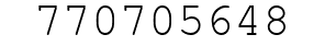 Number 770705648.
