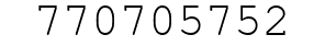 Number 770705752.