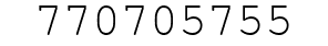 Number 770705755.