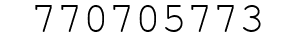 Number 770705773.