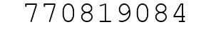 Number 770819084.