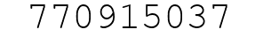 Number 770915037.