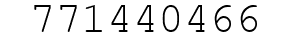 Number 771440466.