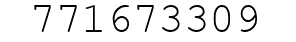 Number 771673309.