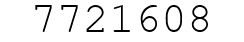 Number 7721608.