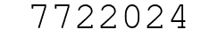 Number 7722024.