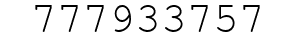 Number 777933757.