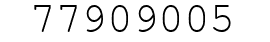 Number 77909005.