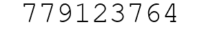 Number 779123764.