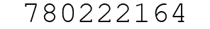 Number 780222164.