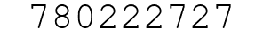 Number 780222727.