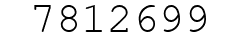 Number 7812699.