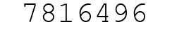 Number 7816496.