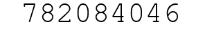 Number 782084046.