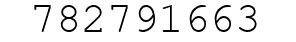 Number 782791663.